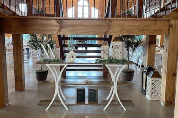 Decorations at Windsor Place Venue